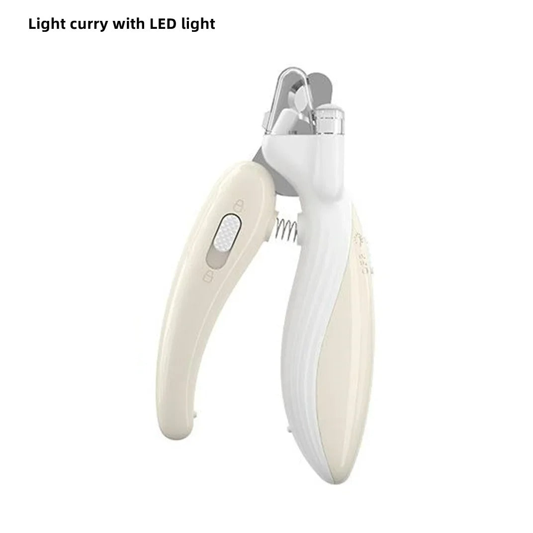 LED Pet Nail Clipper with Electric Grinder Trimmer