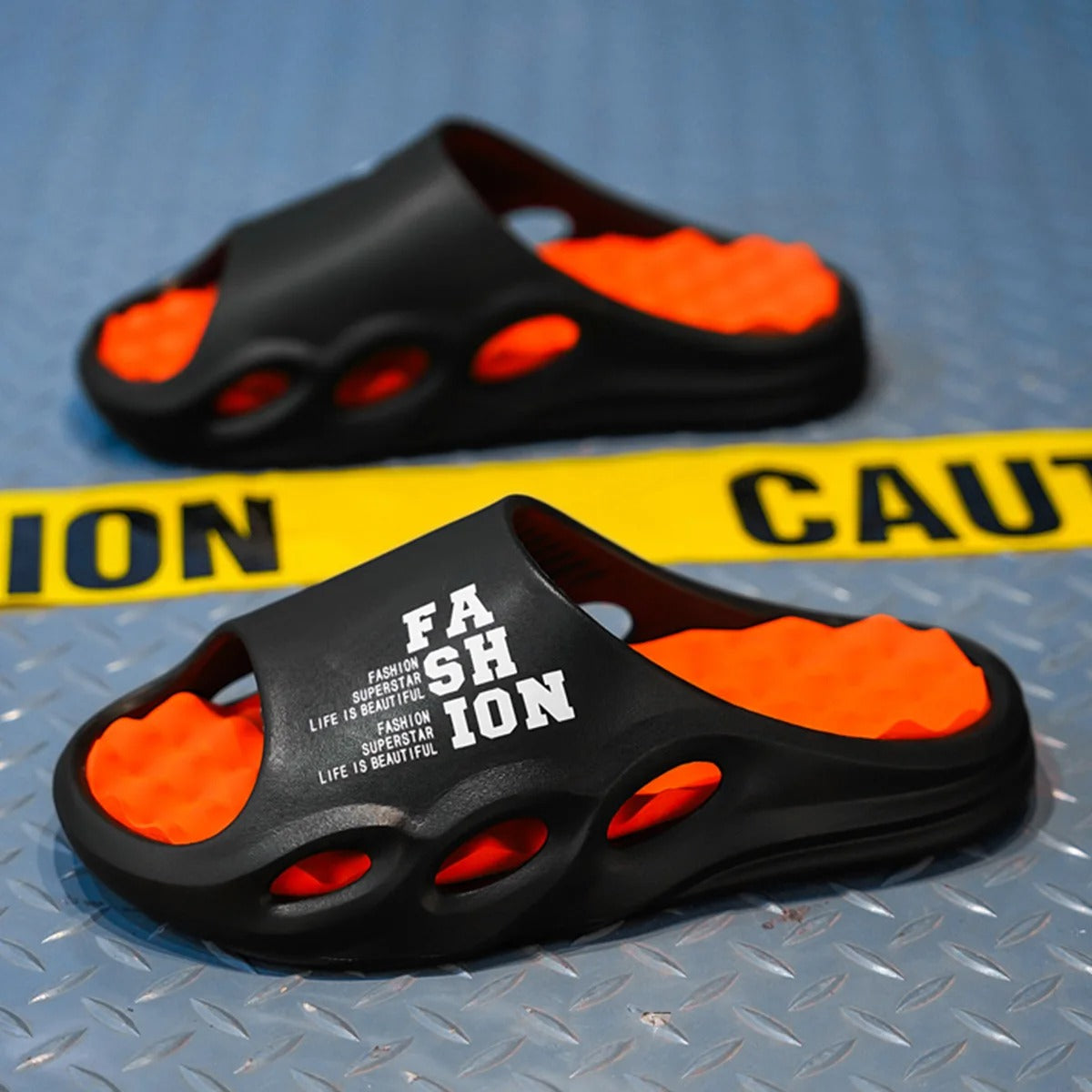 Men’s Non-Slip Massage Slippers Thick Sole Sandals