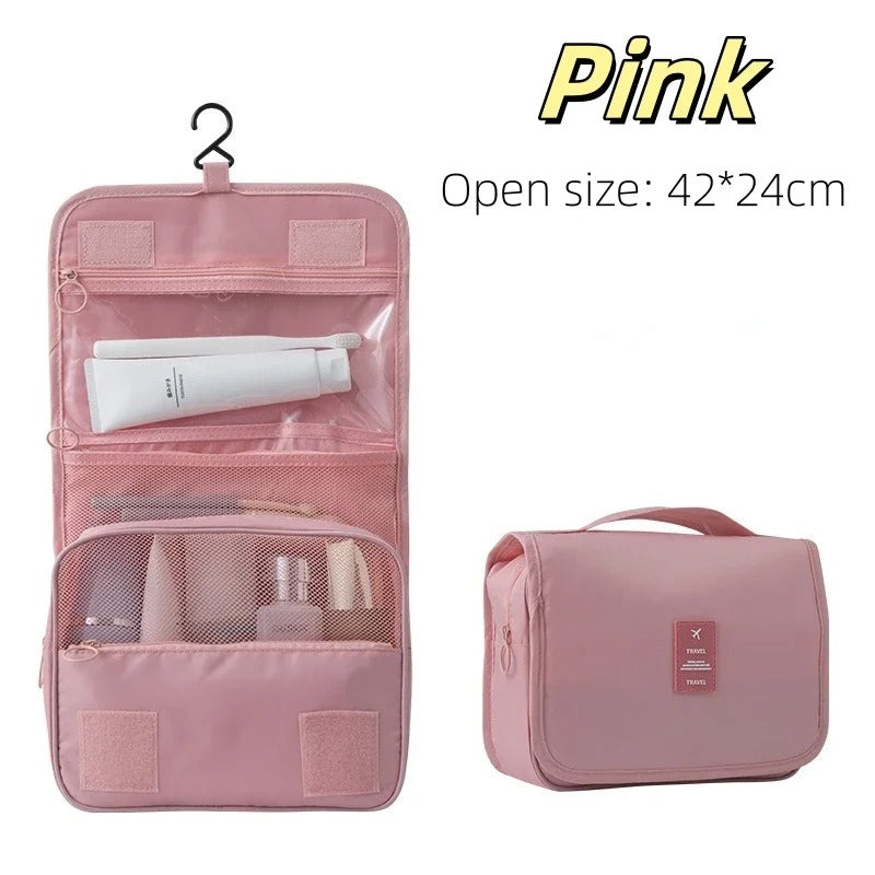 High-Quality Travel Makeup Bag – Waterproof Toiletries Organizer