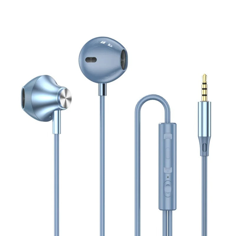 9D Stereo Gaming Headset Wired Earphones – HiFi Bass, Type-C & 3.5mm