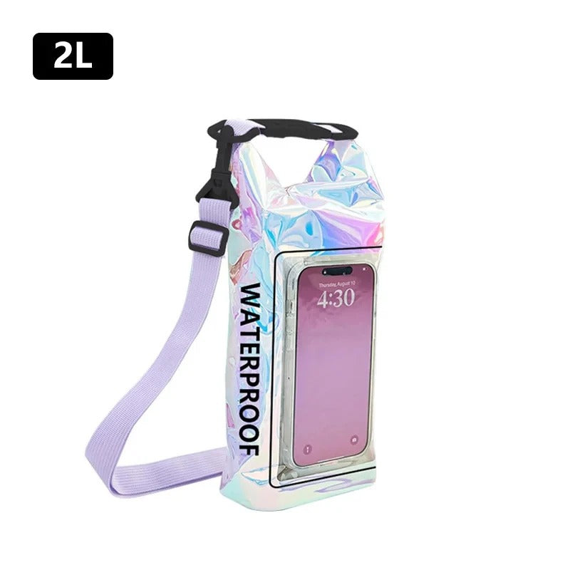 2L Dry Bag Swimming Pack – Waterproof Touch Screen Outdoor Storage Bag