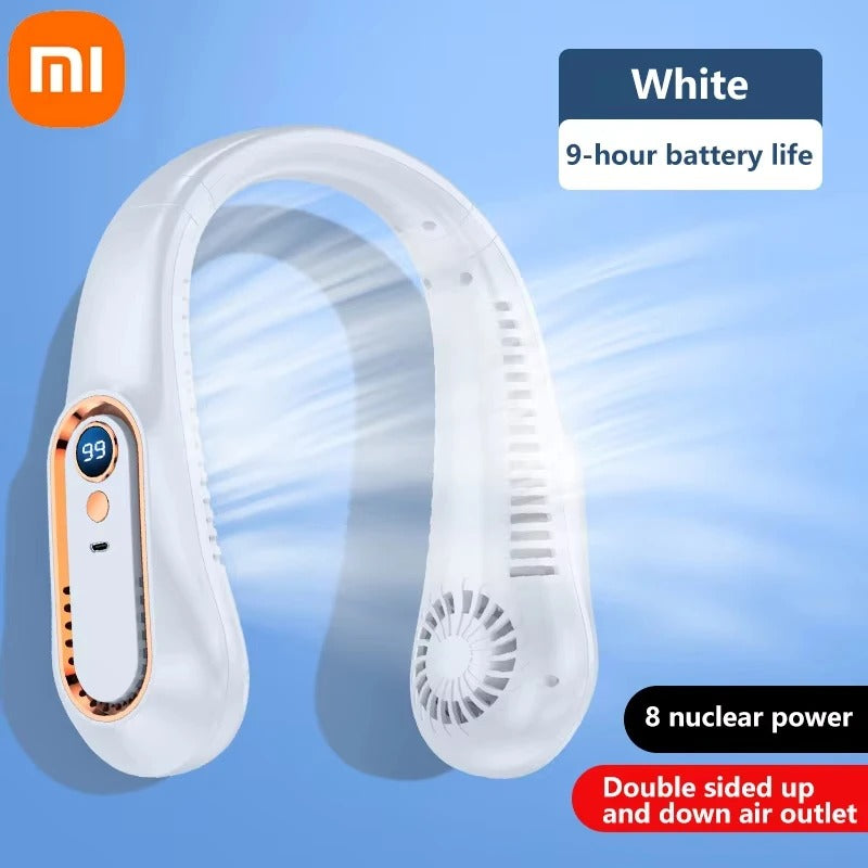 8000mAh USB Hanging Neck Fan