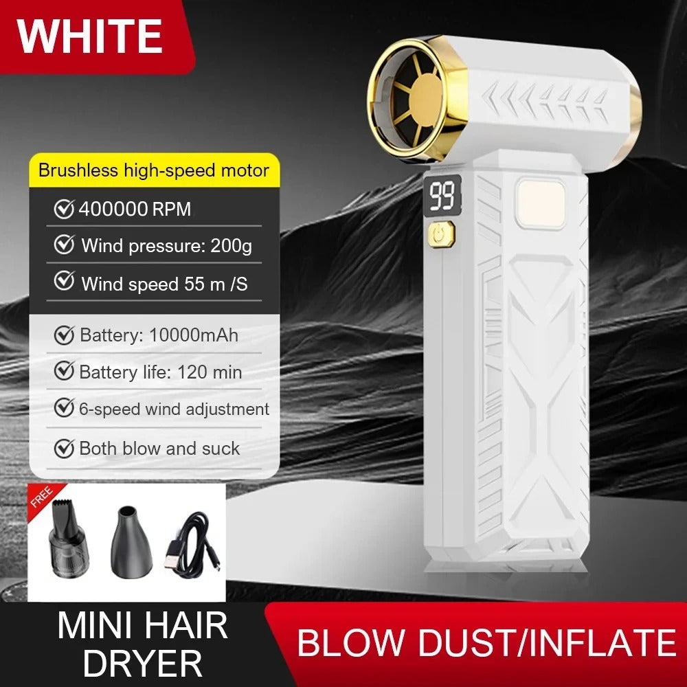 400,000RPM Powerful Air Blower Vacuum Dust Cleaner