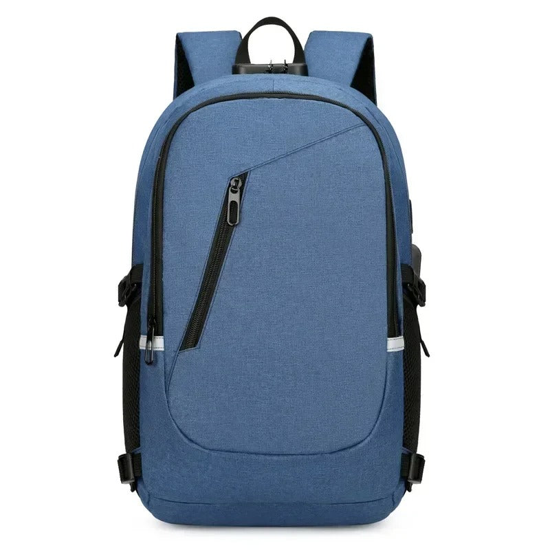 Anti-Theft Laptop Backpack with Password Lock – Waterproof Travel & Work Bag