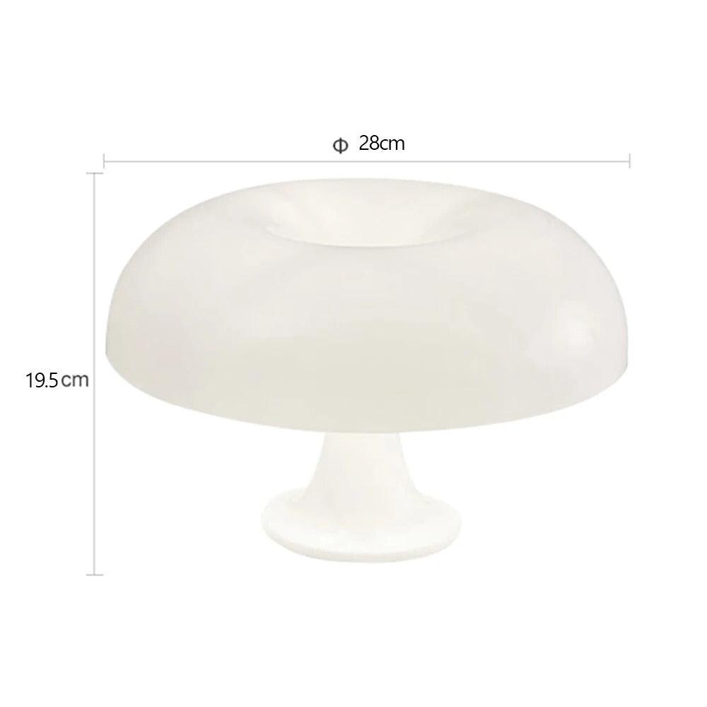 Classic Mushroom Table Lamp with Bauhaus Design