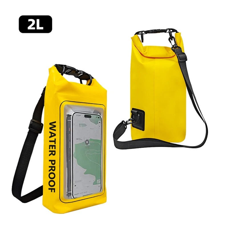 2L Dry Bag Swimming Pack – Waterproof Touch Screen Outdoor Storage Bag
