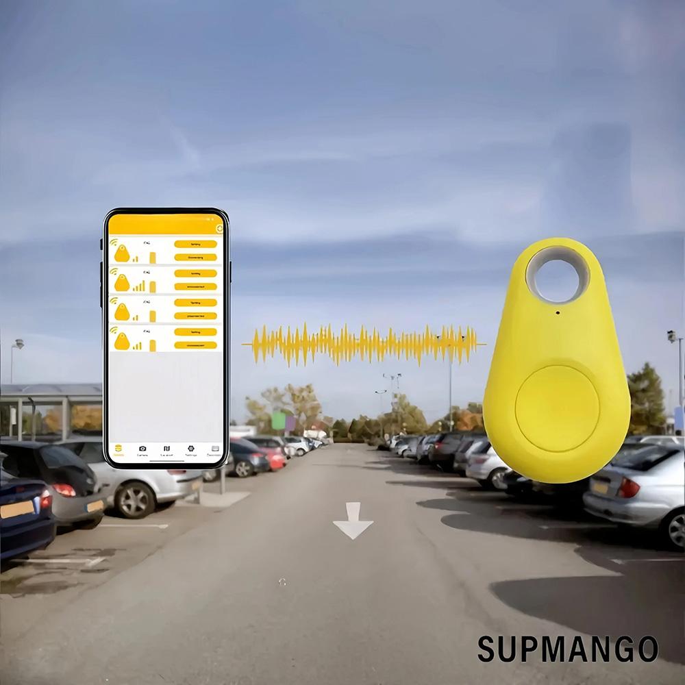 Mini Bluetooth GPS Tracker for Pets and Wallets