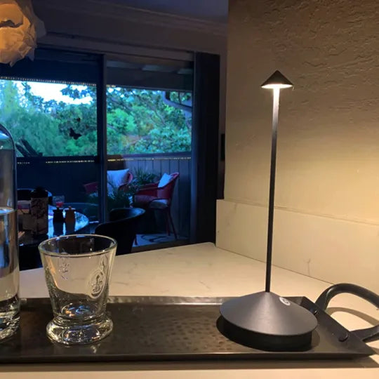 LumiFlex Wireless LED Table Lamp | Dimmable Waterproof Light