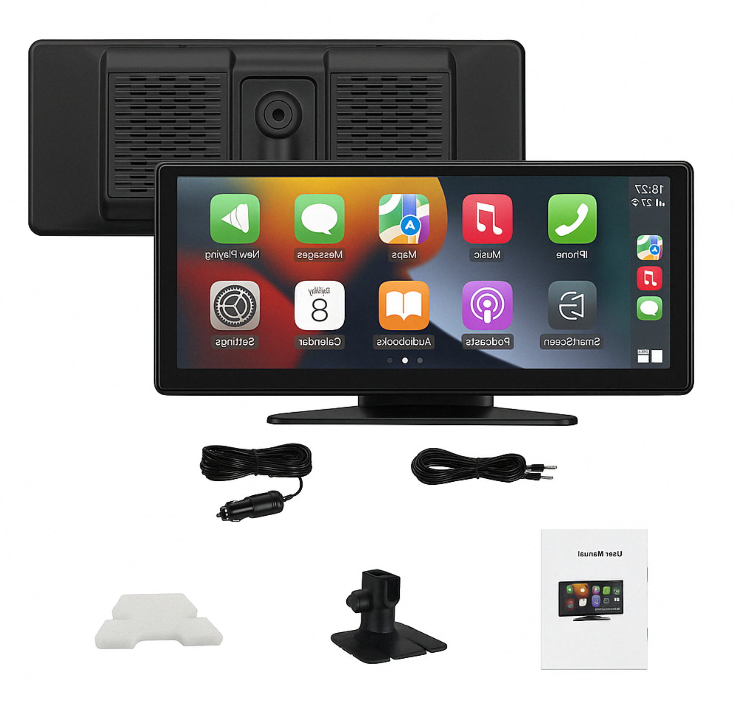 10.26" Car Stereo with Wireless CarPlay & WiFi

