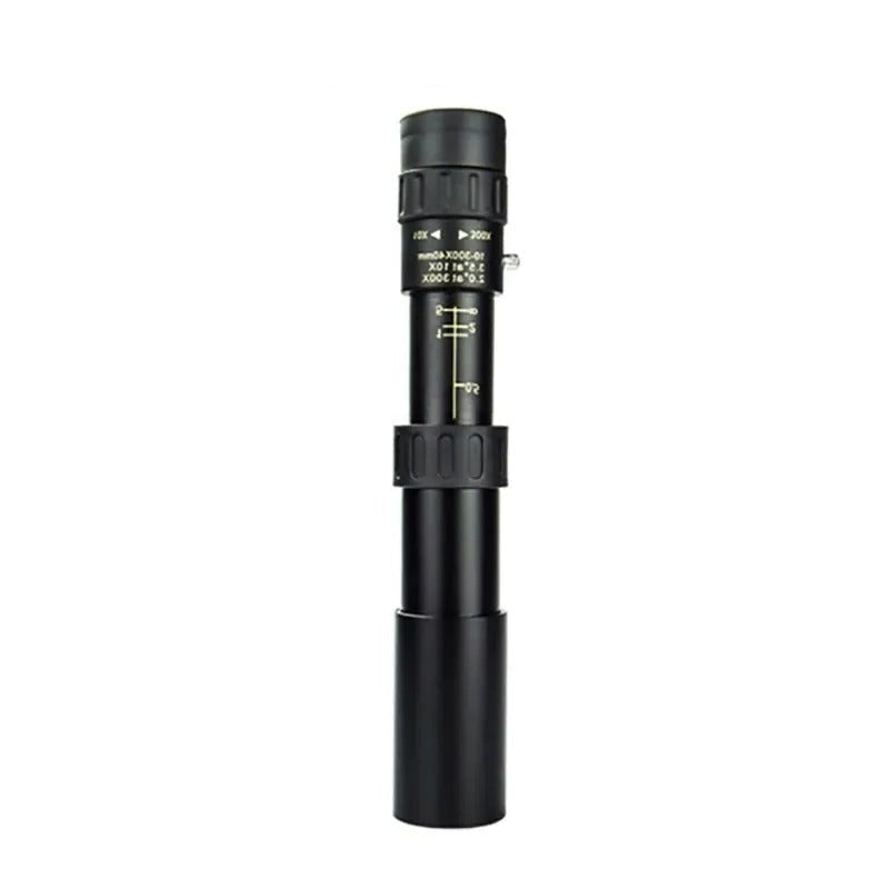 10–300x40 HD Zoom Monocular Telescope – Long-Range Clarity
