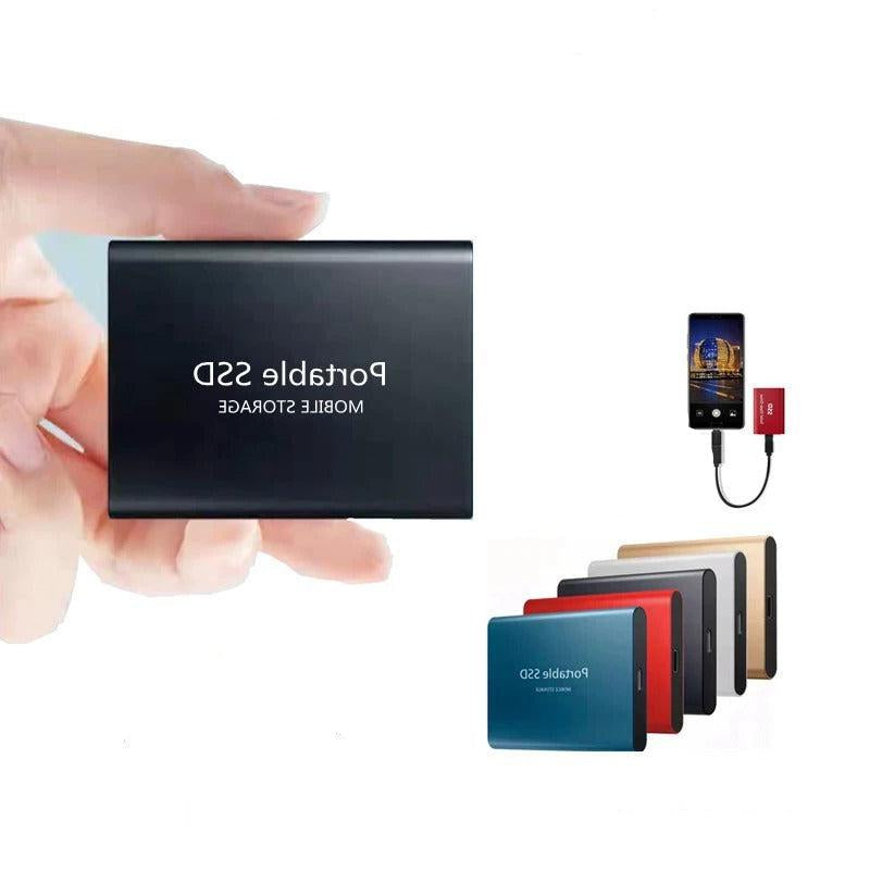 1TB Portable SSD External Drive – High-Speed Solid State Storage for PC & Mac

