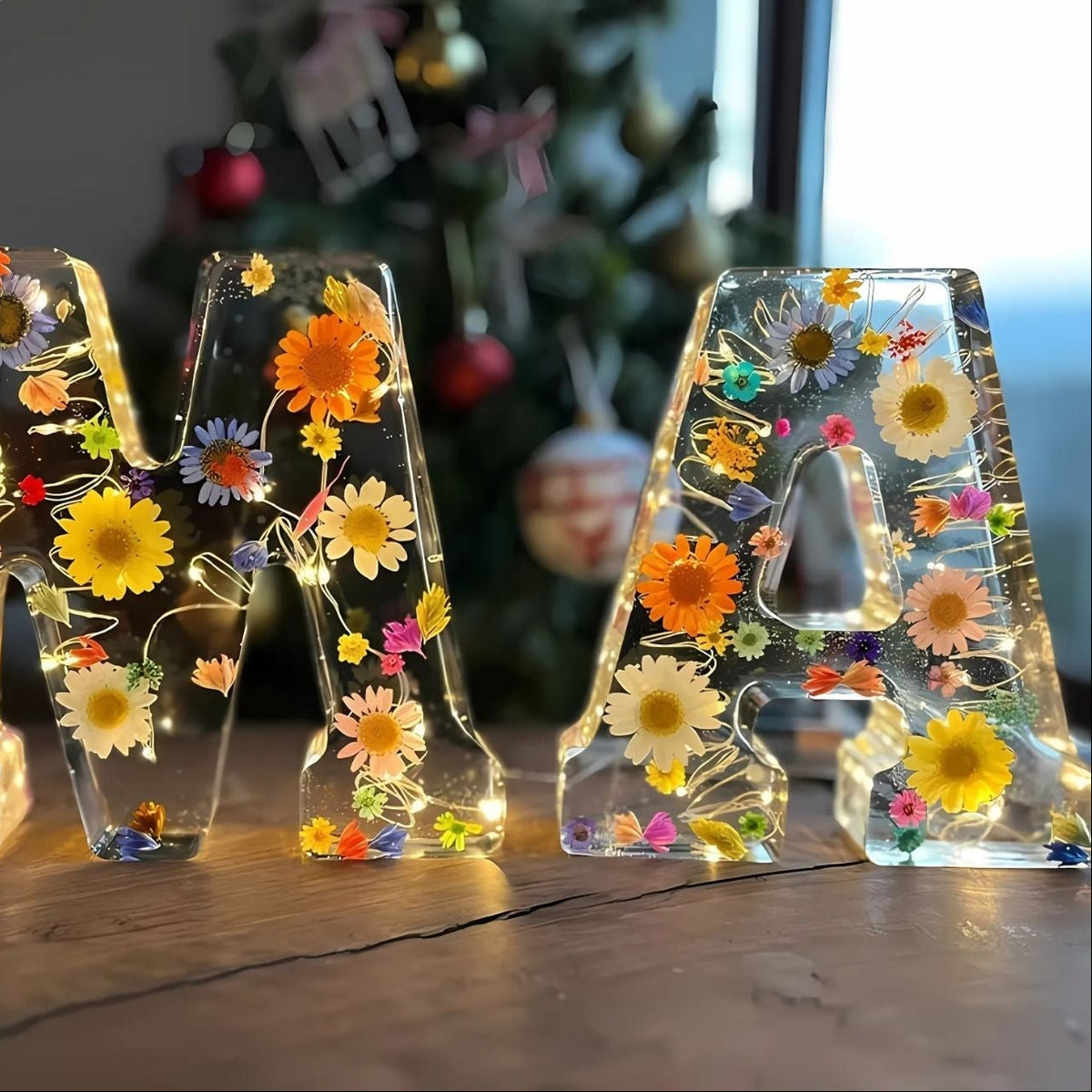 BloomLetter LED Resin Letter Lamp