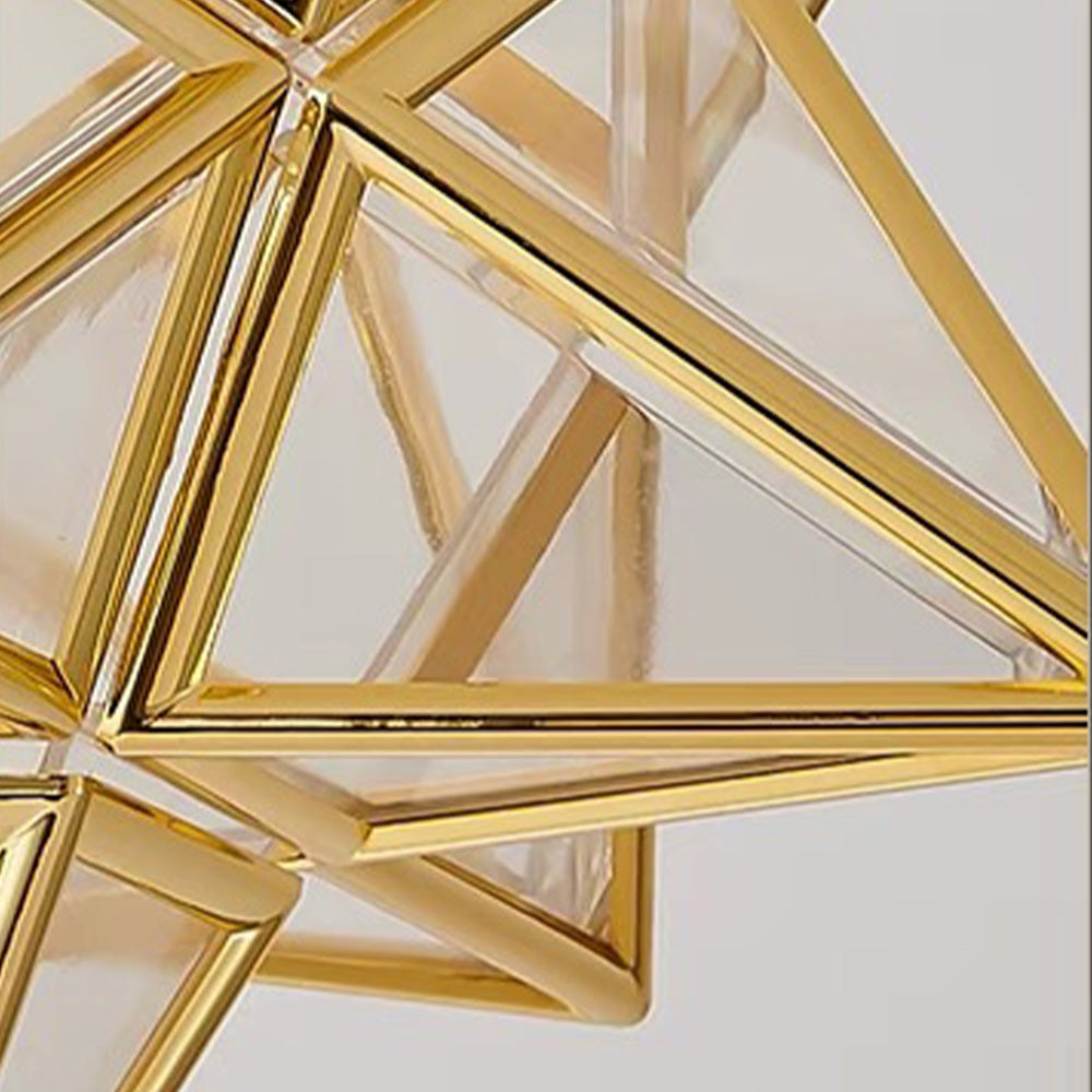 StarGlow LED Ceiling Lamp | Star-Shaped Flush Mount Light