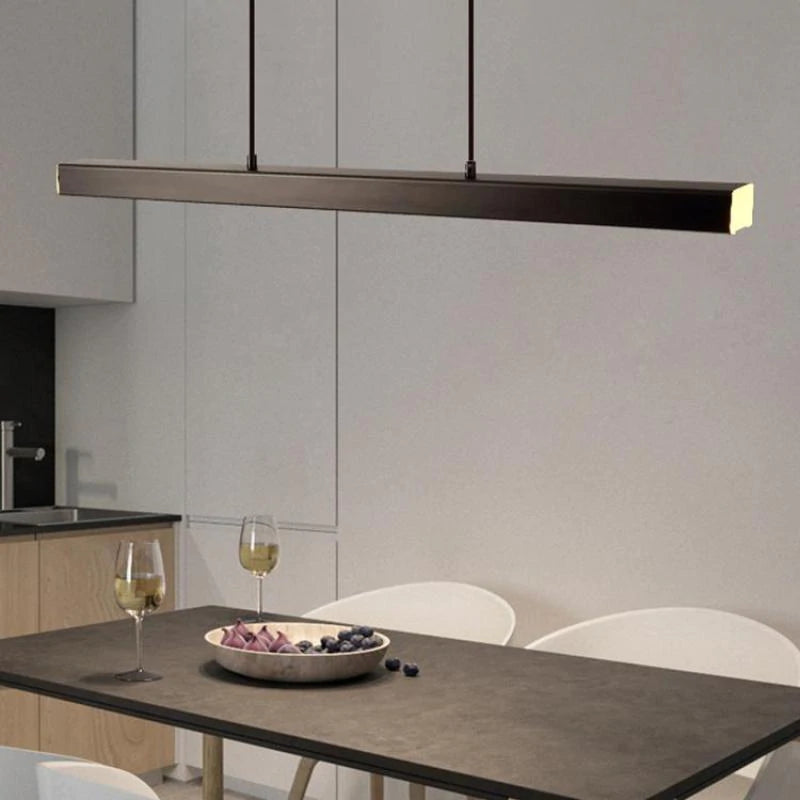 LineaGlow LED Pendant Light | Modern Adjustable Linear Ceiling Fixture