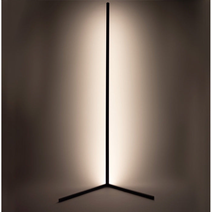 CornerGlow Slim LED Floor Lamp | Dimmable Corner Lamp with Remote Control
