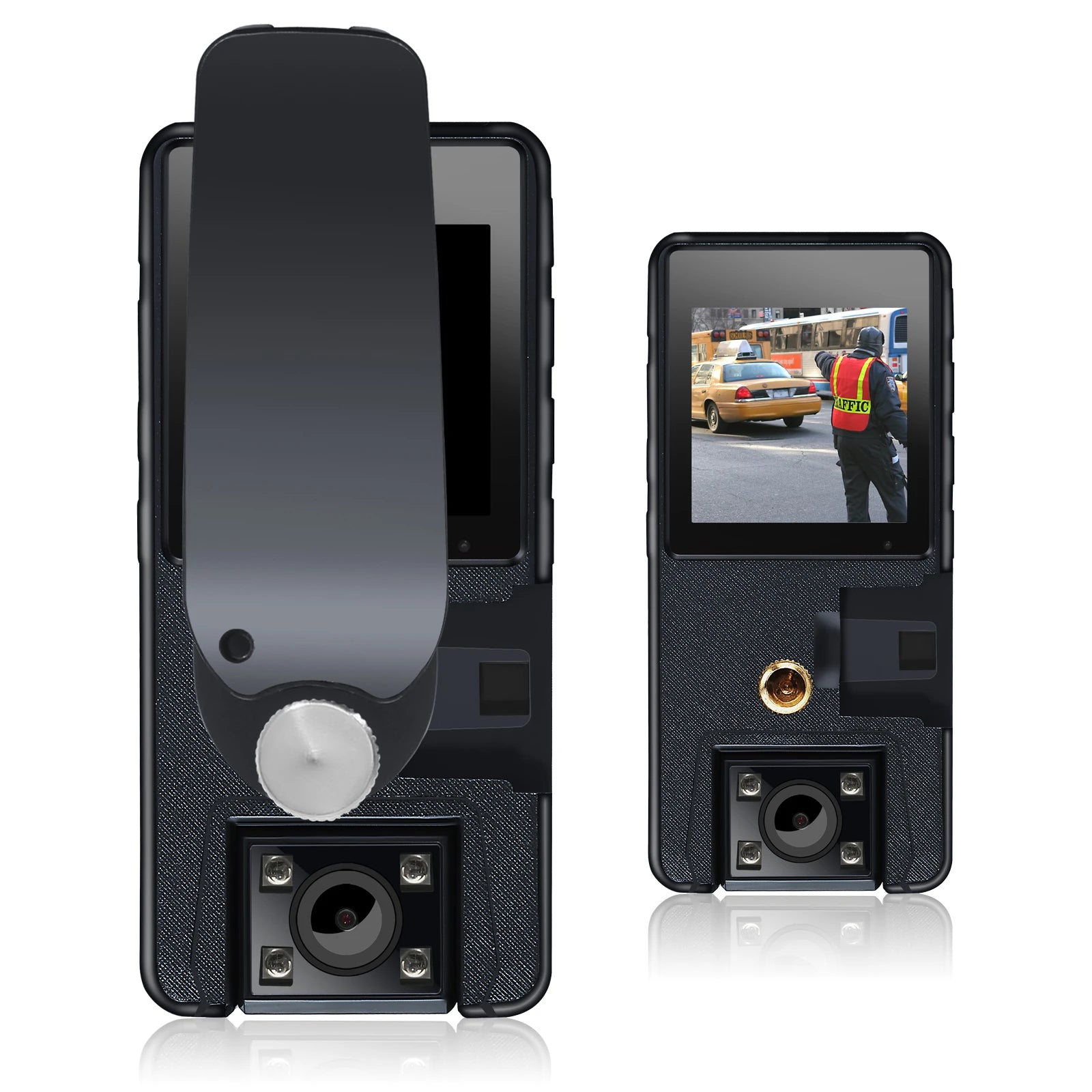 Mini 1080P HD Camera with 10-Hour Battery & 180° Rotating Lens
