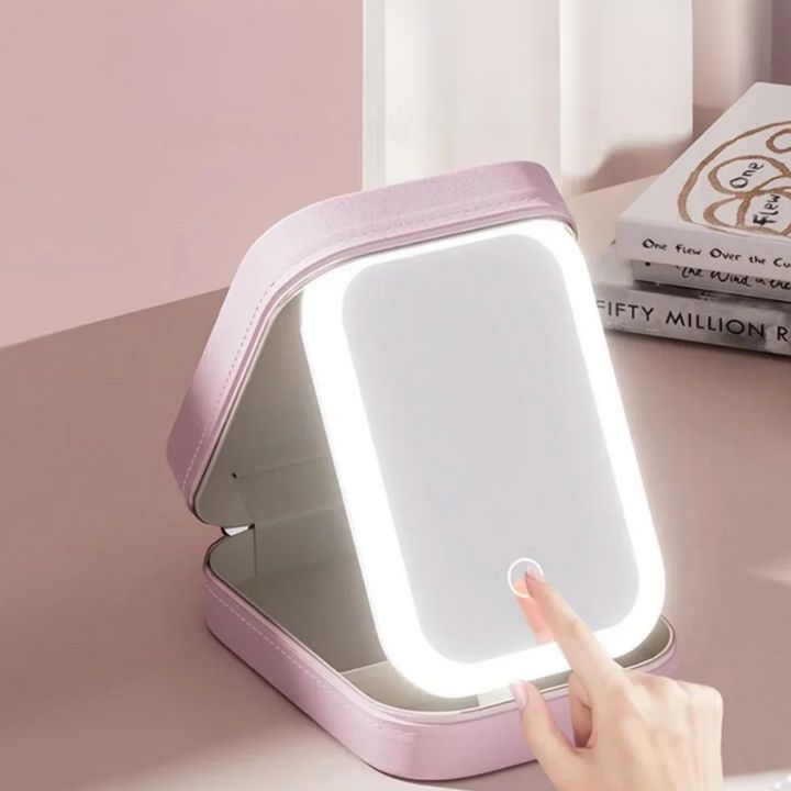 LumiCase LED Makeup Organiser