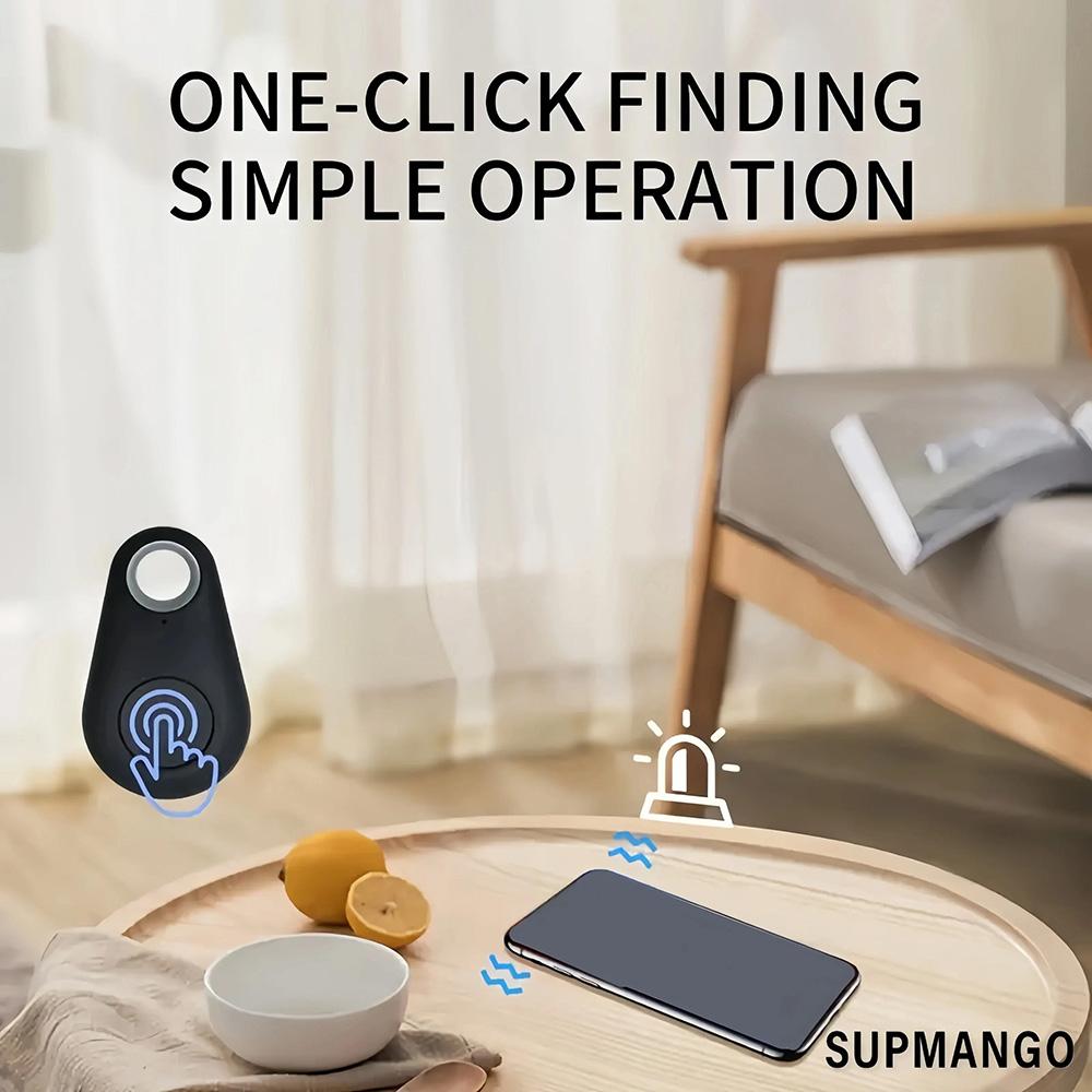 Mini Bluetooth GPS Tracker for Pets and Wallets