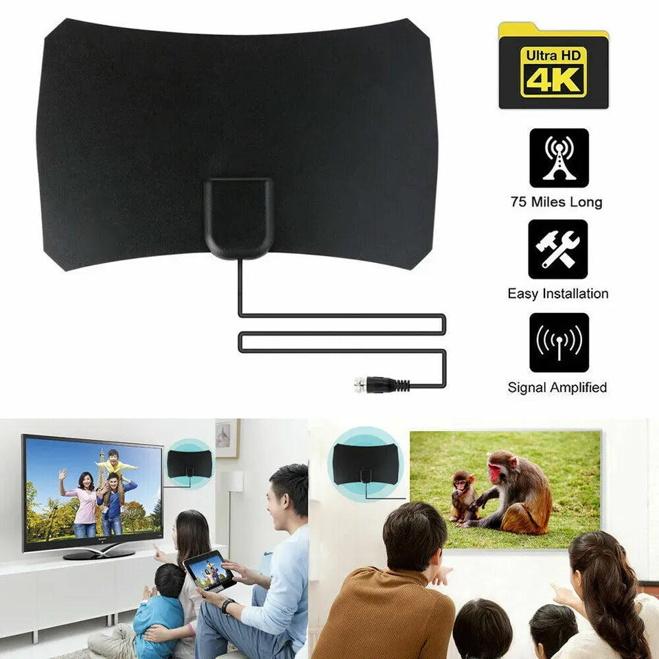Indoor 4G TV Antenna for 4K Freeview Signal