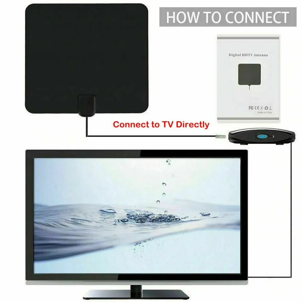 Indoor 4G TV Antenna for 4K Freeview Signal