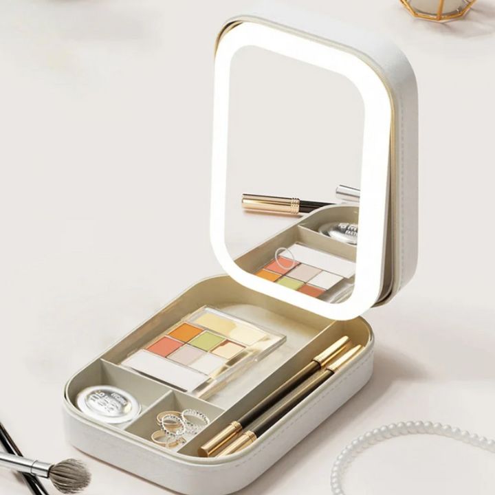 LumiCase LED Makeup Organiser