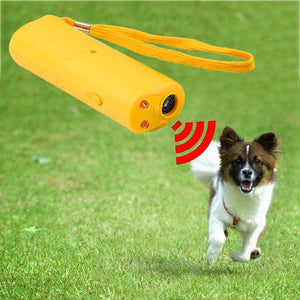 3 in 1 Dog Training Anti-Barking Device Safe