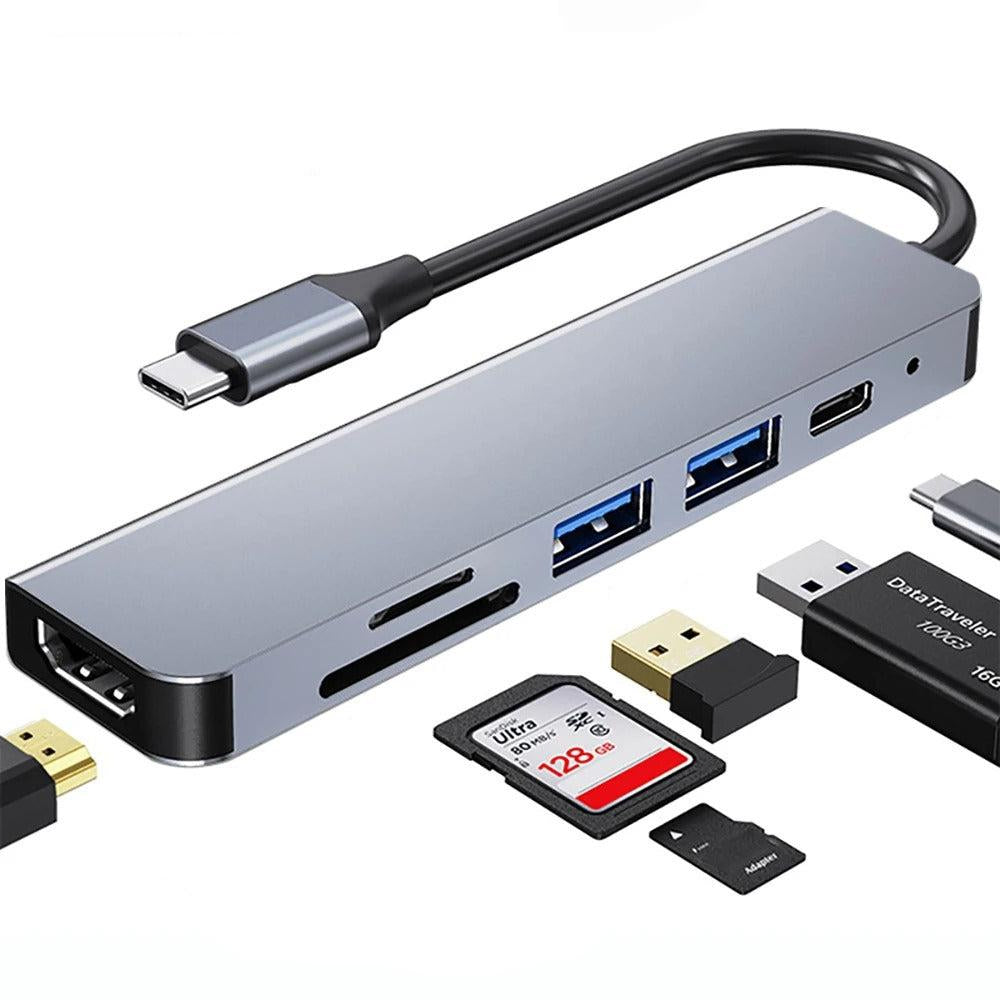 4K USB-C Hub with HDMI & 87W PD Charging

