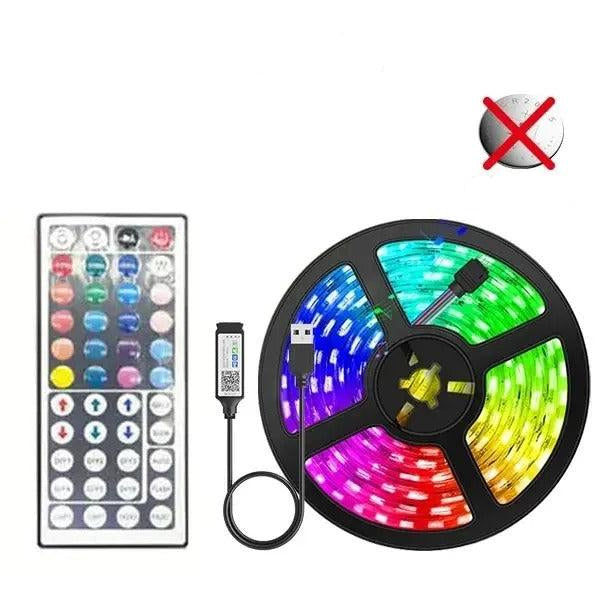 5V USB RGB LED Strip Lights

