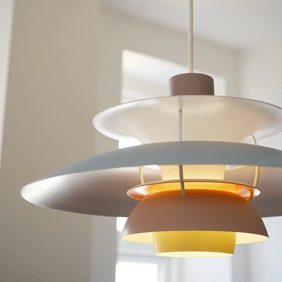 LumiRound LED Ceiling Light | Dimmable Modern Ceiling Lamp for Living Room & Office