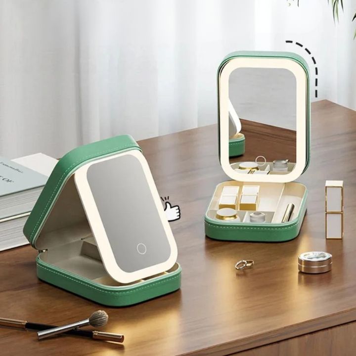 LumiCase LED Makeup Organiser