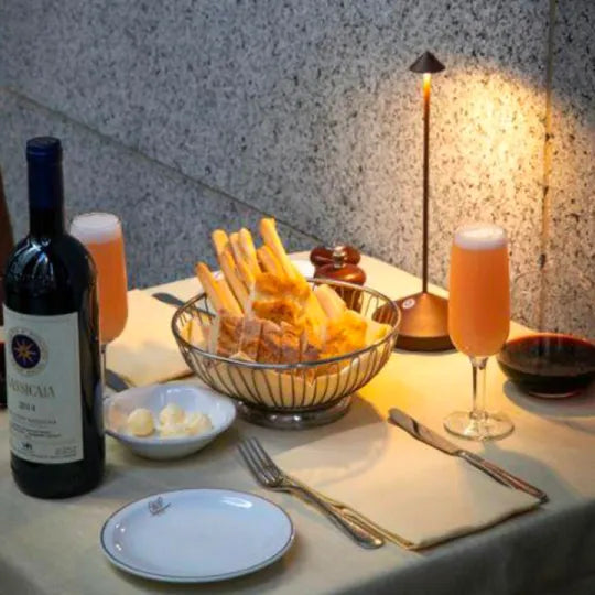 LumiFlex Wireless LED Table Lamp | Dimmable Waterproof Light