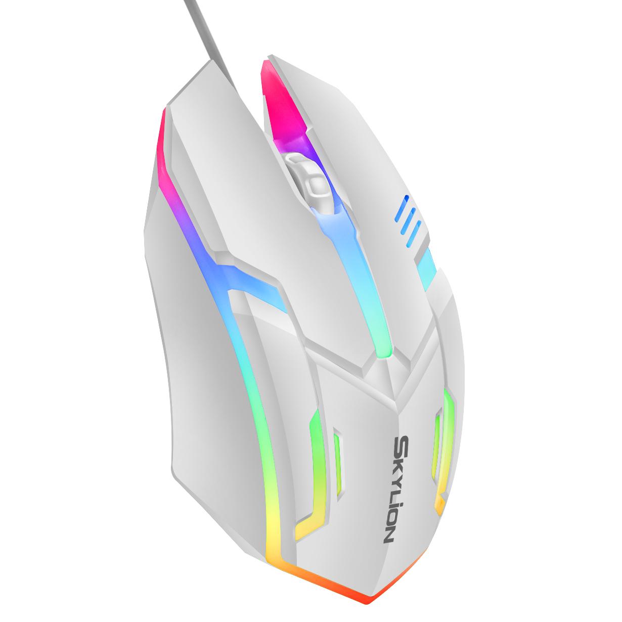 RGB Wired Gaming Mouse with 3 Buttons & Precision Tracking