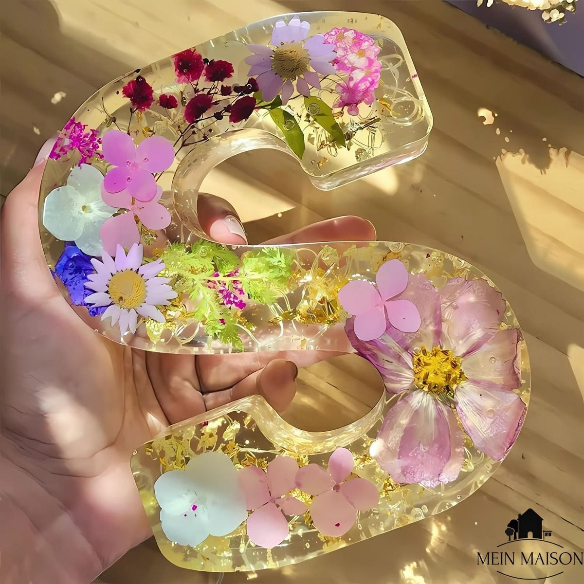 BloomLetter LED Resin Letter Lamp