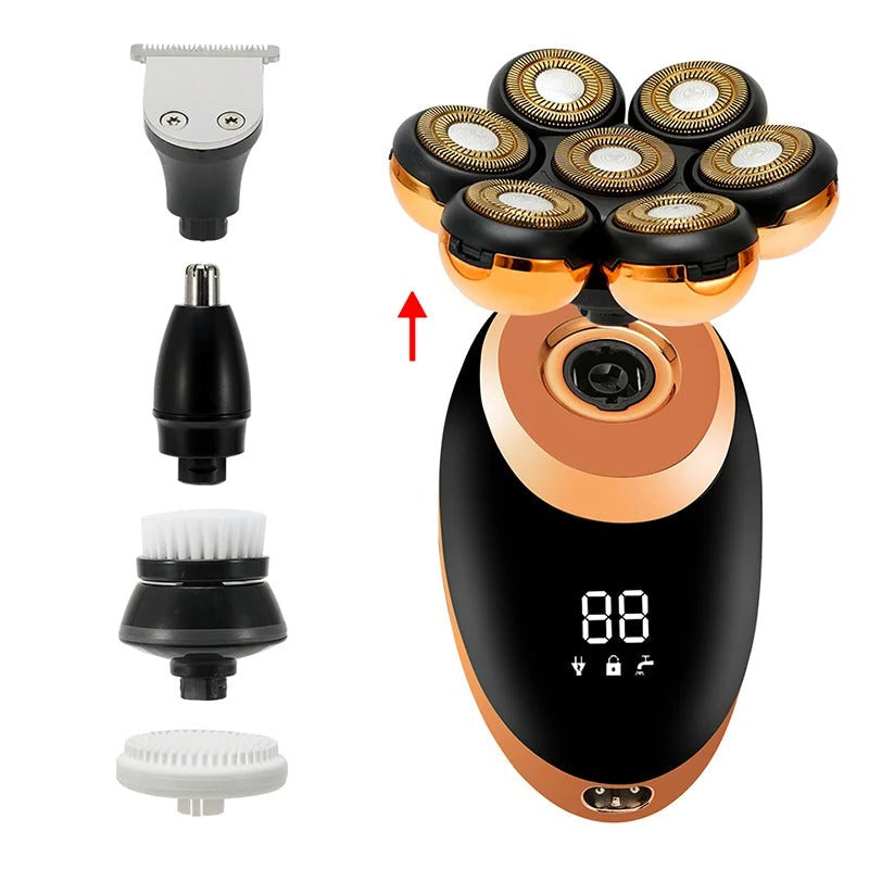 7D Floating Electric Shaver – Men’s Rechargeable Groomer