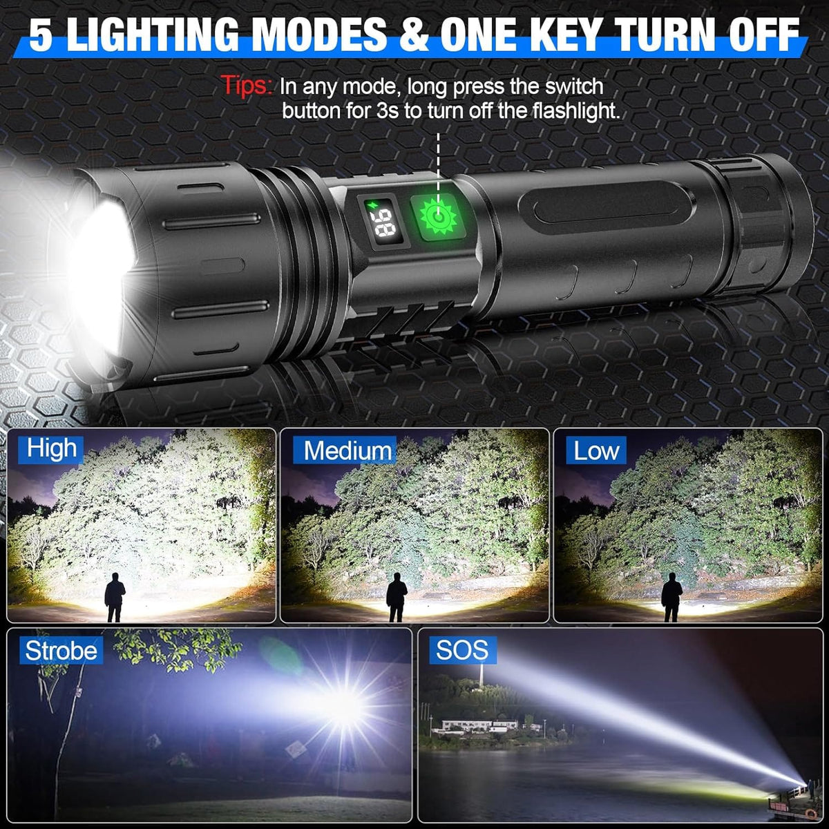 LumiStrike Ultra LED Flashlight