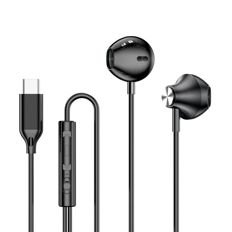 9D Stereo Gaming Headset Wired Earphones – HiFi Bass, Type-C & 3.5mm