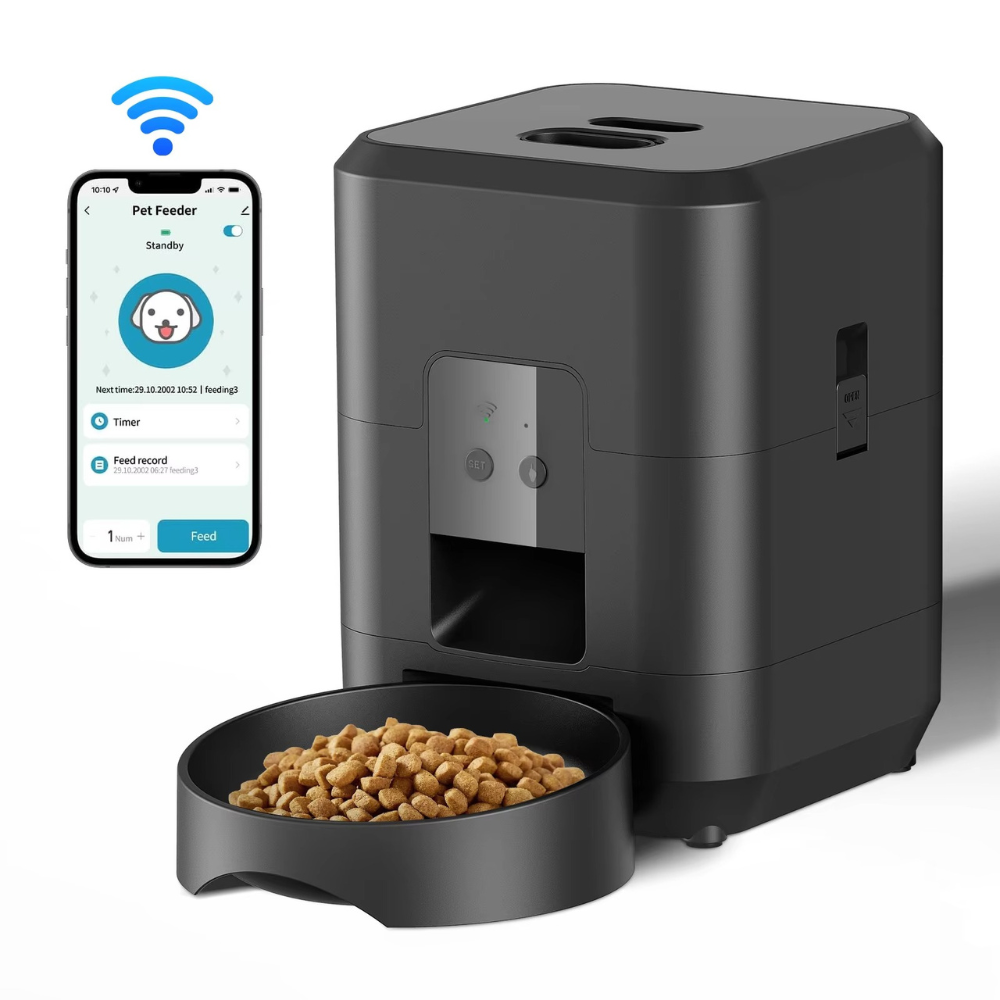 Automatic Cat Feeder Smart Pet Dispenser with Camera