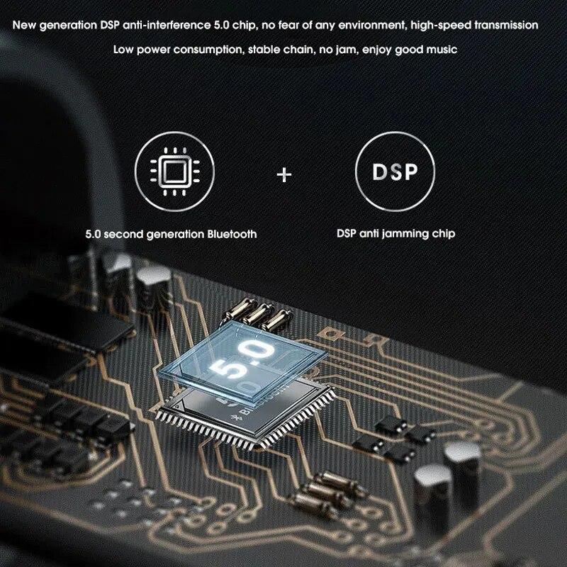 Bluetooth 9D Stereo Wireless Earbuds with HiFi Sound & Mic