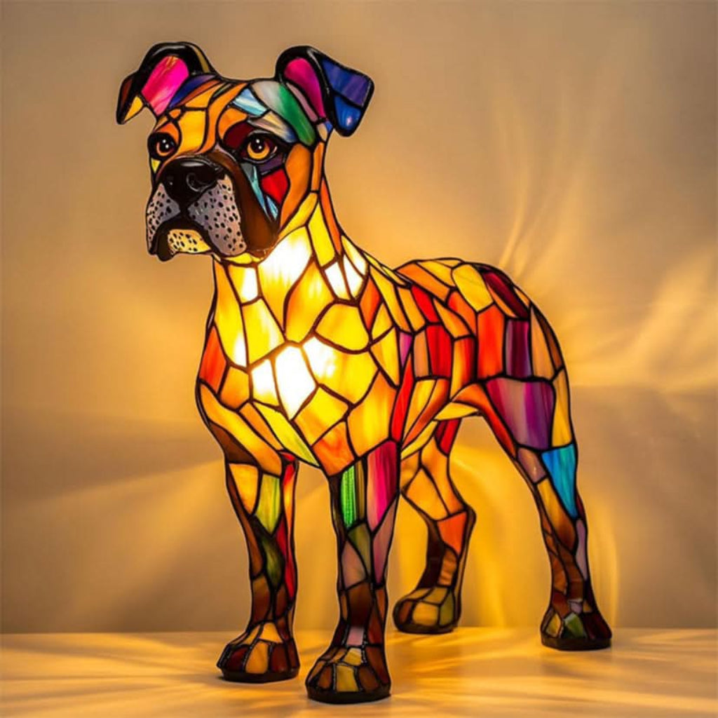 PawGlow LED Dog Night Lamp | Usb Dog Breed Light