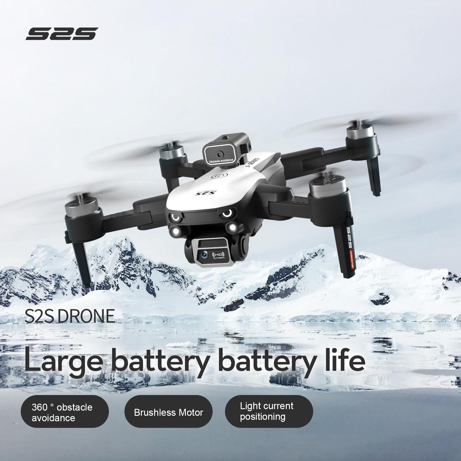 Foldable Drone with 4K & 8K Dual Cameras and Obstacle Avoidance