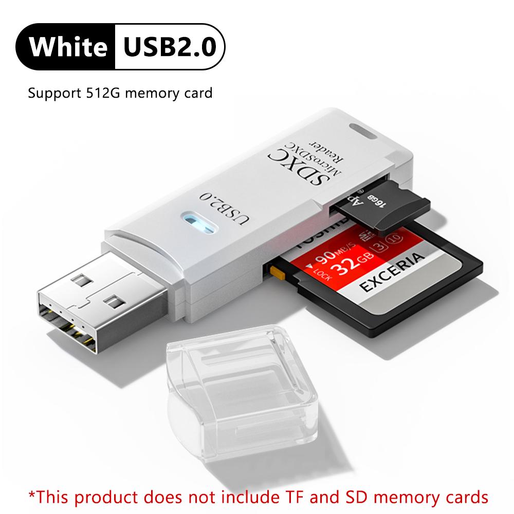 USB 3.0 Card Reader for Micro SD and TF Cards