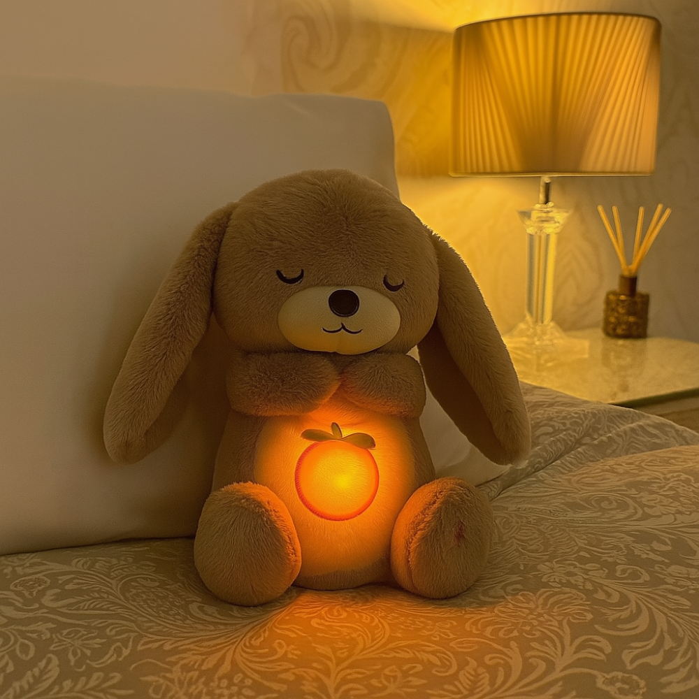 DreamHug Breathing Sleep Plush | Calming Companion with Light & Sound