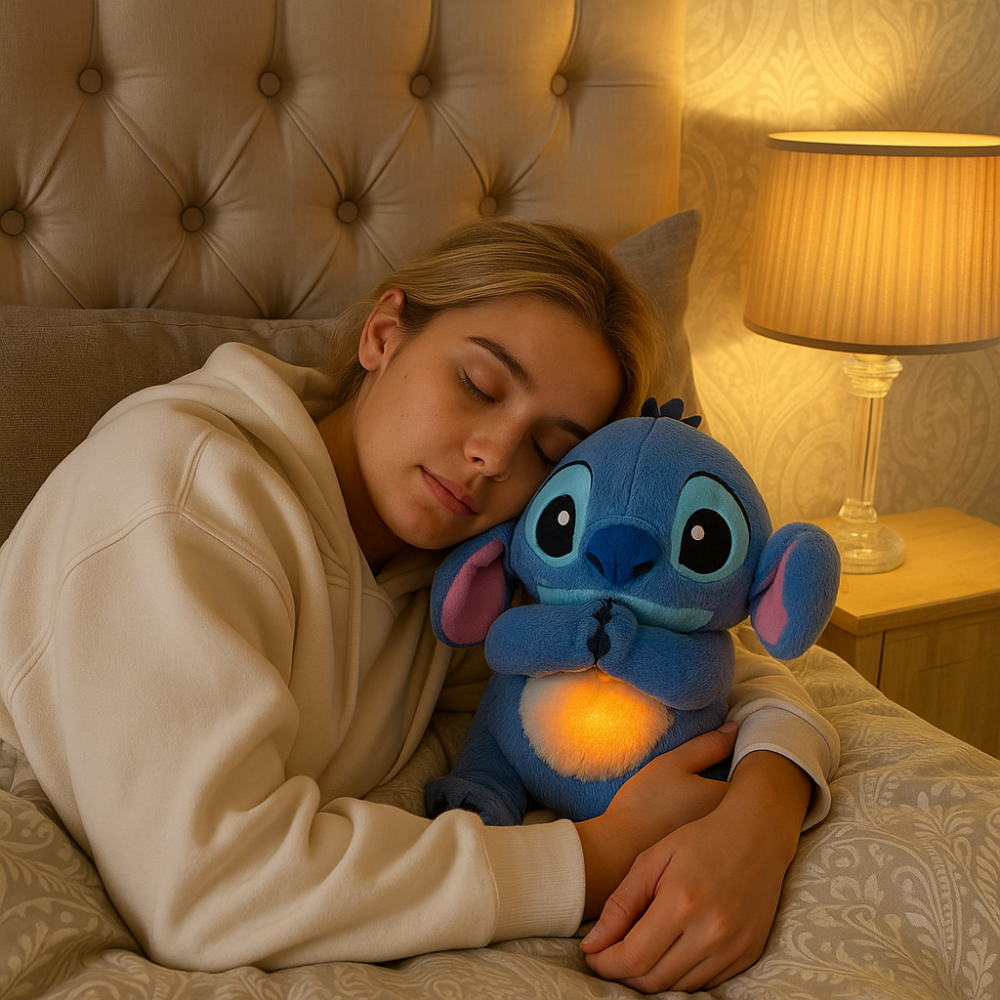 DreamHug Breathing Sleep Plush | Calming Companion with Light & Sound
