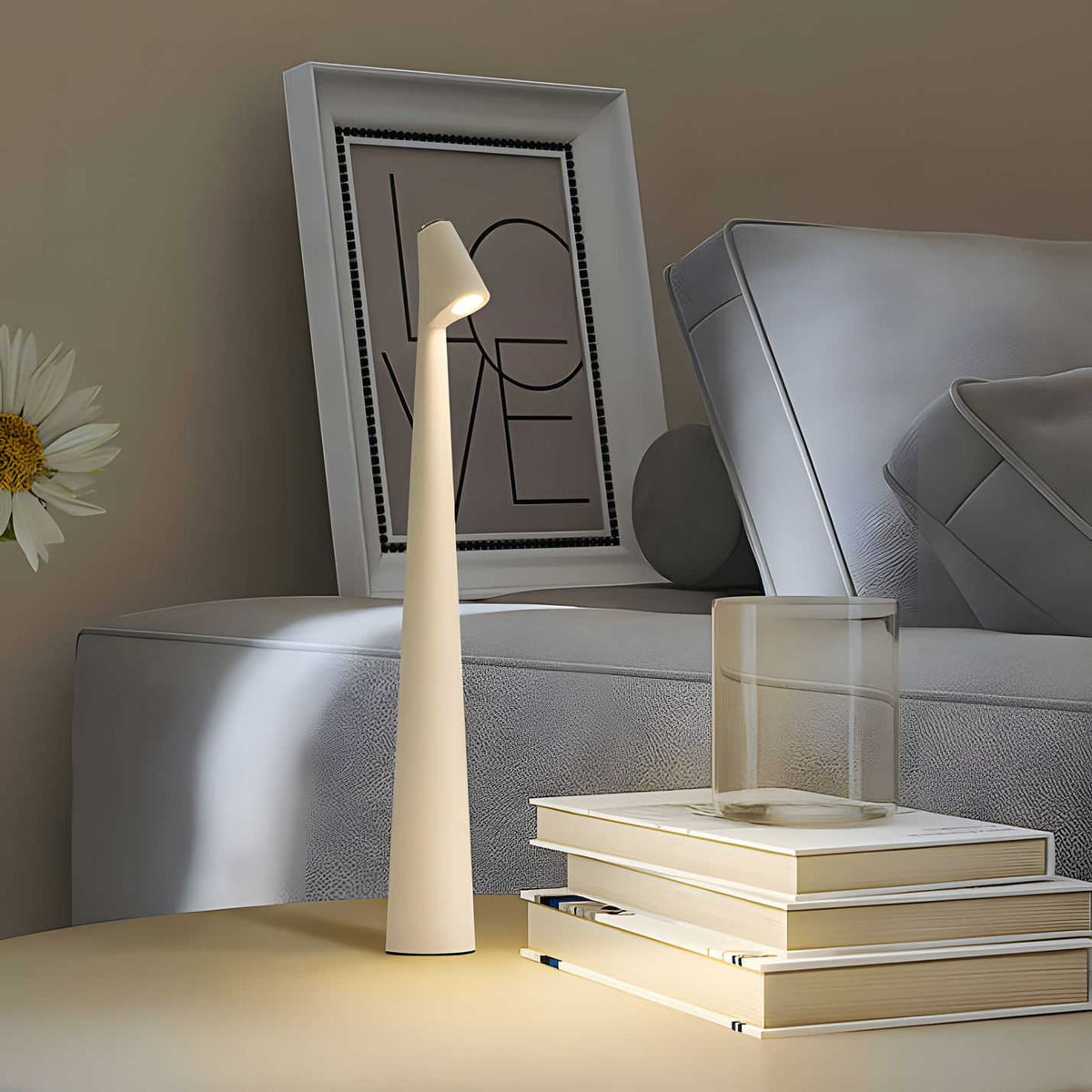 LumiSlim Cordless Table Lamp | Dimmable Rechargeable LED Lamp