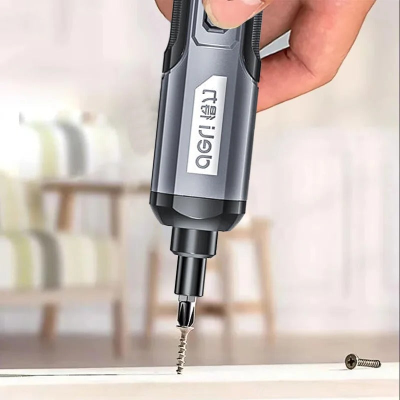 Cordless Electric Screwdriver 4V Rechargeable Mini Drill