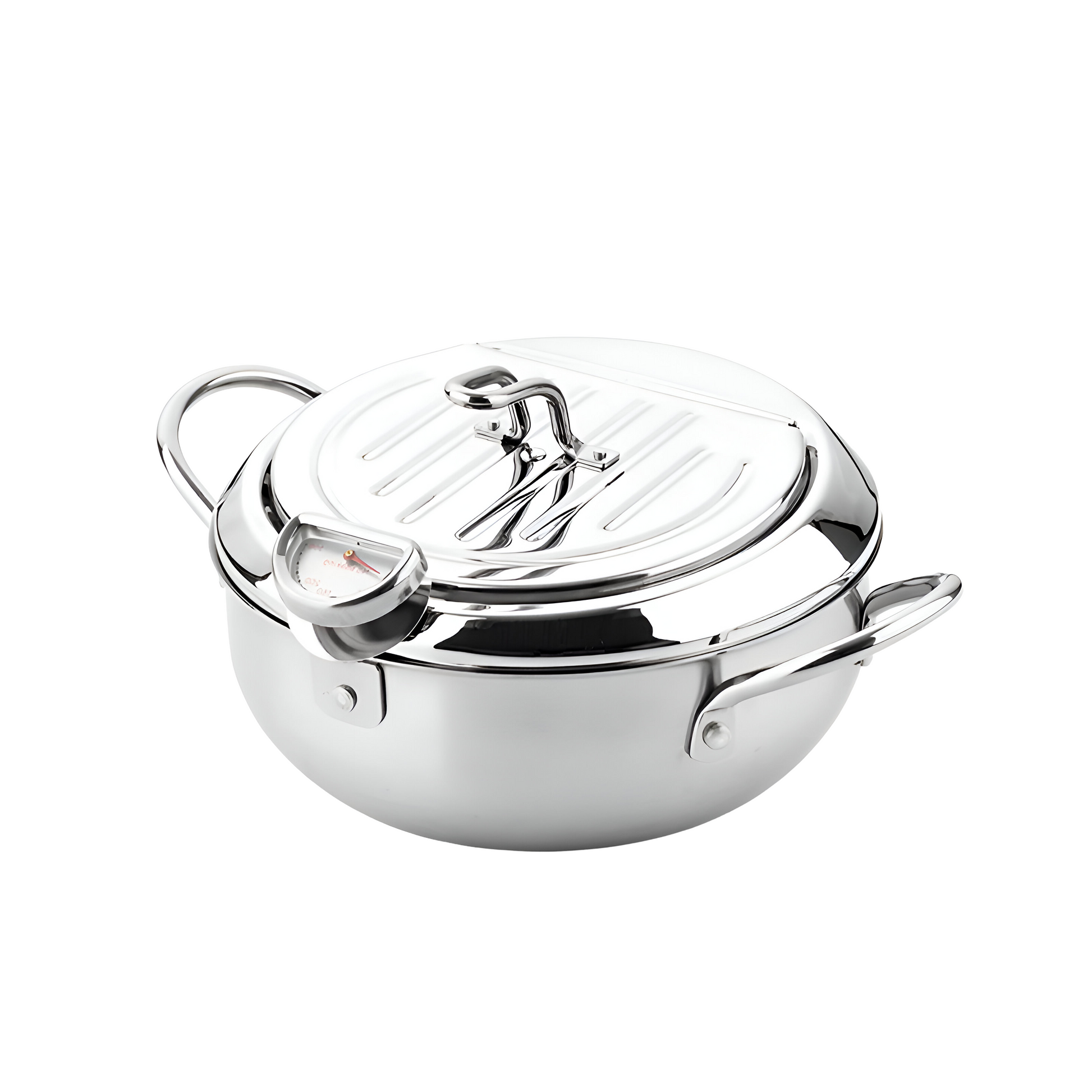 Deep Fryer Pot Heavy-Duty Non-Stick Kitchen Frying Pan