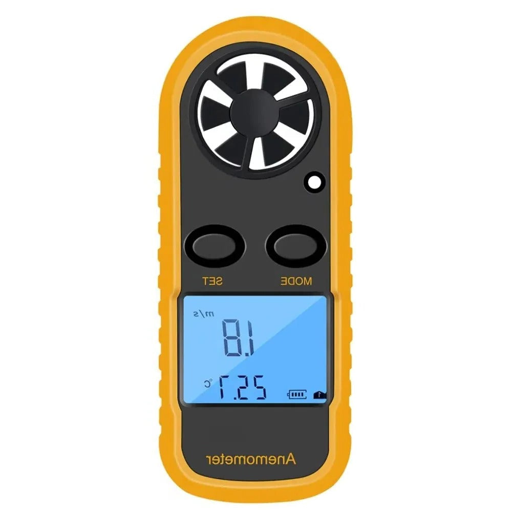 Digital Pocket Anemometer – Wind Speed & Temperature Meter