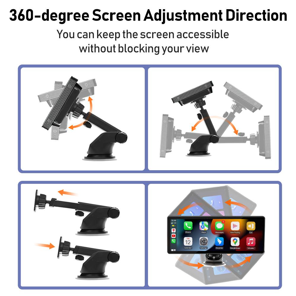 10.26" Car Multimedia Screen with CarPlay & Bluetooth