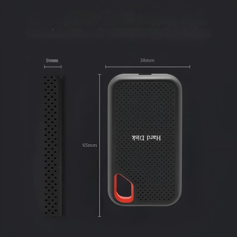 DataCore Ultra Portable SSD | Shock-Resistant High-Speed External Storage USB-C