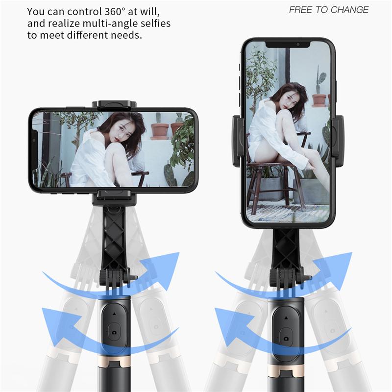 3-Axis Gimbal Selfie Stick with Bluetooth Tripod